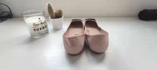 Bailarinas abalorios ZARA.