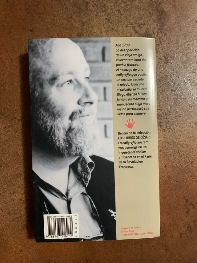 Libro - La caligrafía secreta - César Mallorquí