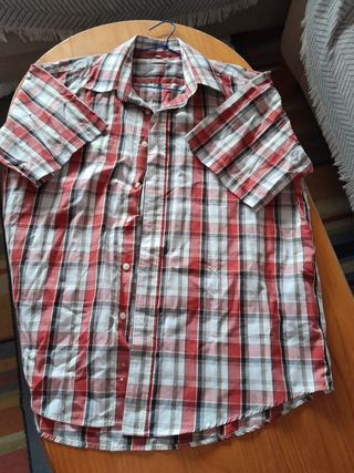 Camisa caballero de cuadros