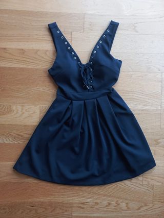 Vestido de fiesta azul  Talla S