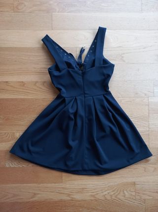 Vestido de fiesta azul  Talla S