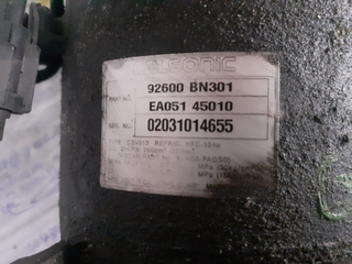 COMPRESOR AIRE ACONDICIONADO NISSAN ALMERA TINO 0