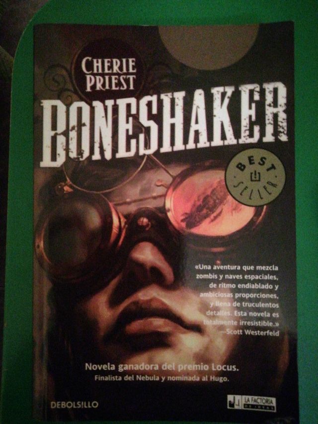 Libro Boneshaker de Cherie Priest