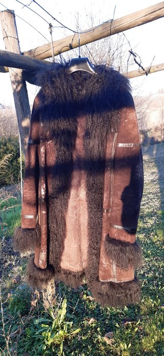 Cappotto con interno in pellicciotta