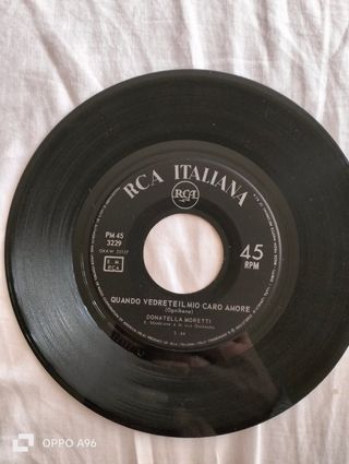 Disco 45 giri vintage anni 60.