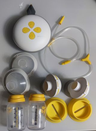 Sacaleches inalámbrico doble medela Swing Maxi