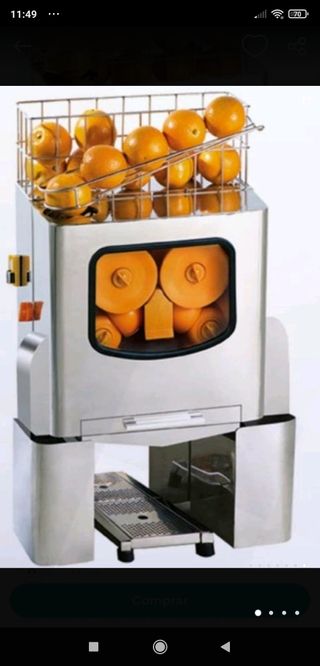 Exprimidor de zumo automático todo inox nuevo