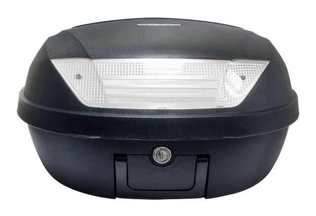 Baul 52L Negro para 2 cascos S-LINE
