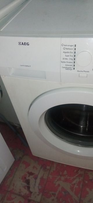 Lavadora AEG 8 kilos