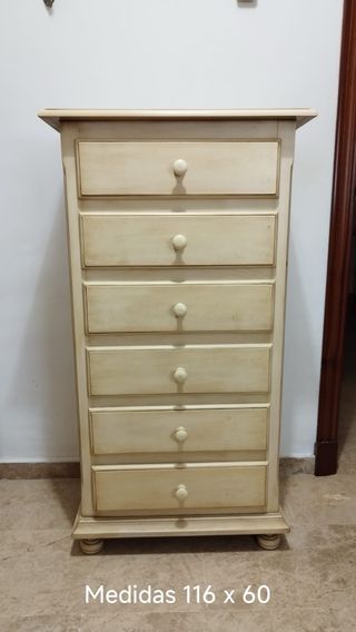 Repisa, escritorio y sinfonier