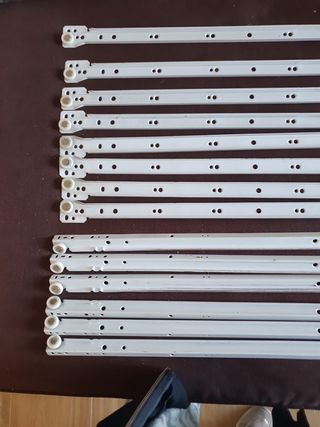 RIELES DE CAJONES BLANCOS