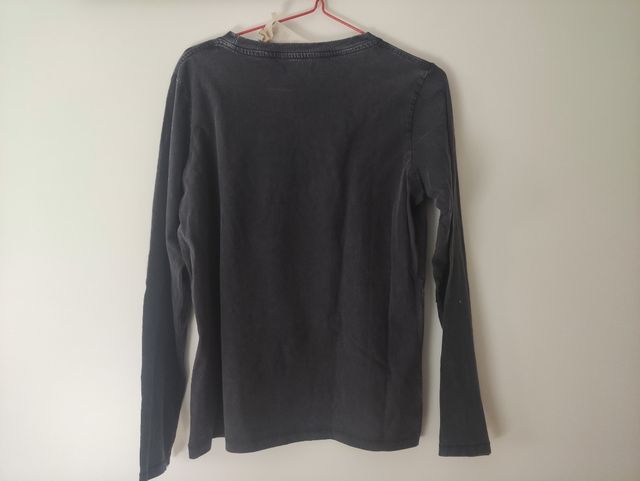 Camiseta negra T.176 cm. Kids