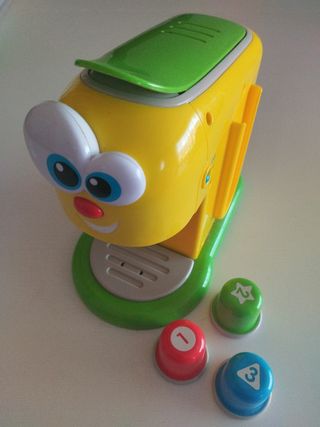 Cafetera infantil interactiva
