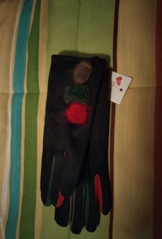 Guantes mujer nuevos etiqueta
