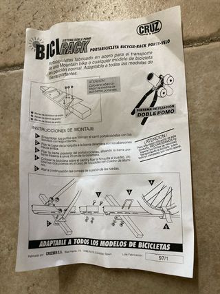 Portabicicletas