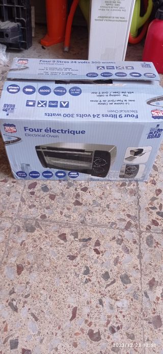 Horno eléctrico 24v , portátil