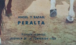 Revista taurina El Ruedo. Año 1960.