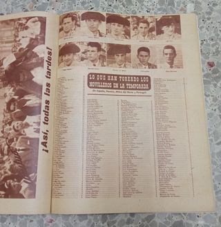 Revista taurina El Ruedo. Año 1960.