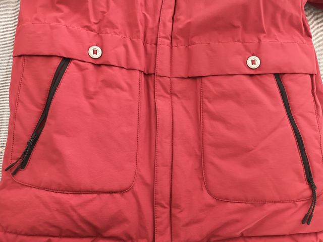 Abrigo rojo hombre talla L Pull & Bear