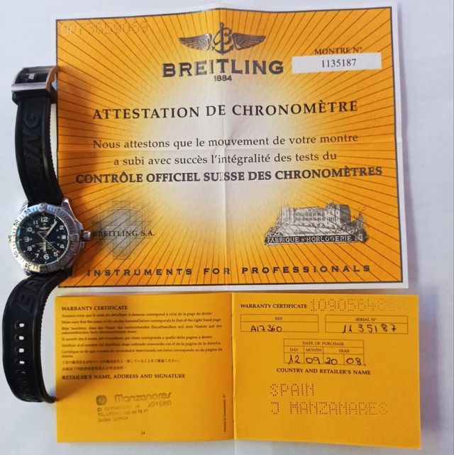 Breitling SuperOcean Chronometre Automatic - 1500m