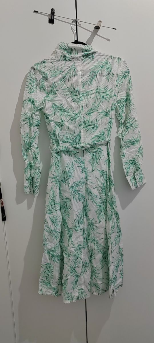 Vestido midi estampado