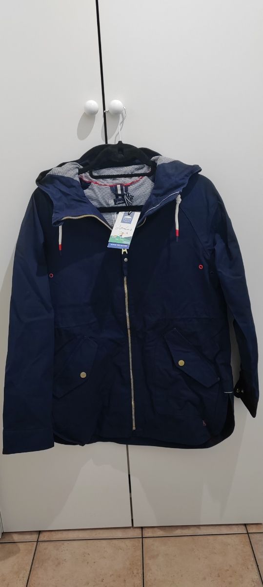 Chaqueta impermeable azul joules
