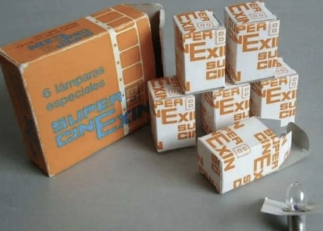 Bombilla cinexin AZUL