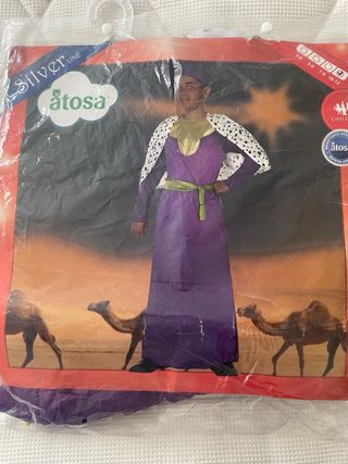 disfraz rey mago baltasar ( talla niño ) 