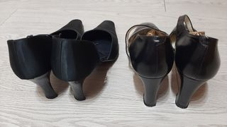 Zapatos de chica elegantes  negros N°37.