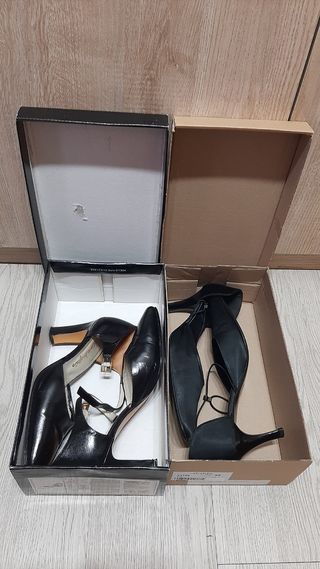 Zapatos de chica elegantes  negros N°37.