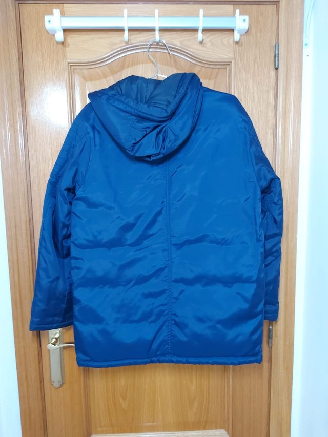 Chaqueta chico 3/4 azul talla 16