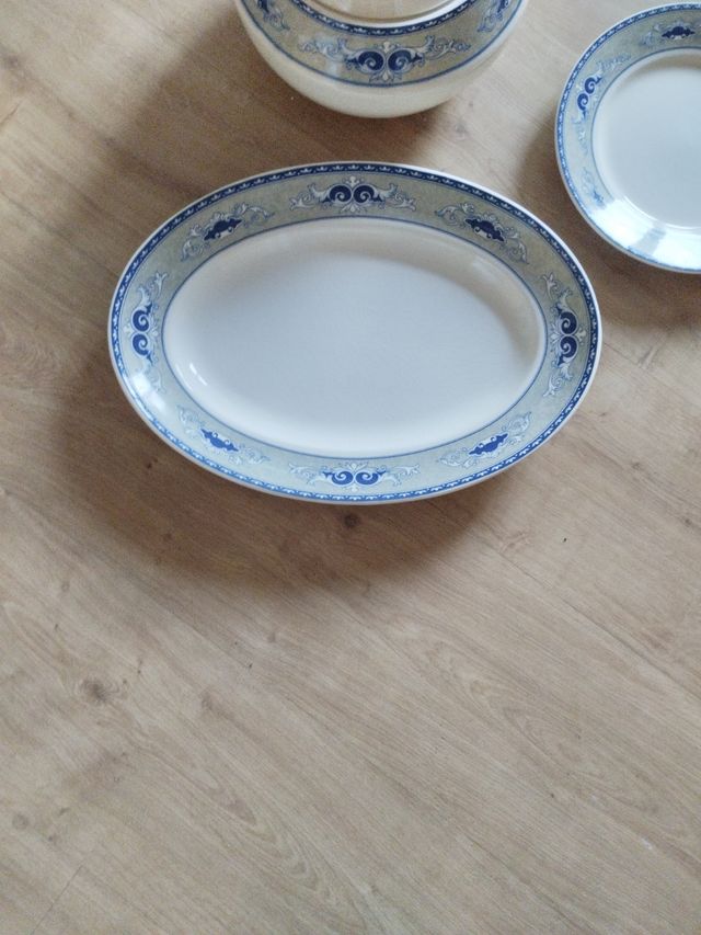 3 Piezas de Vajilla San Claudio