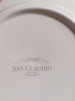 3 Piezas de Vajilla San Claudio