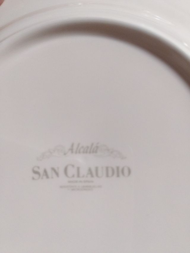 3 Piezas de Vajilla San Claudio