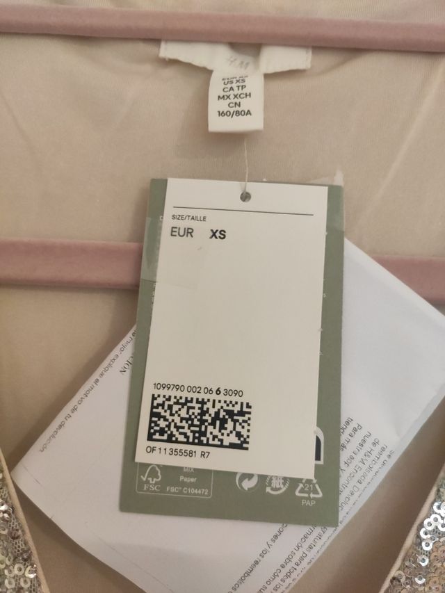 Vestido de fiesta sin estrenar HyM