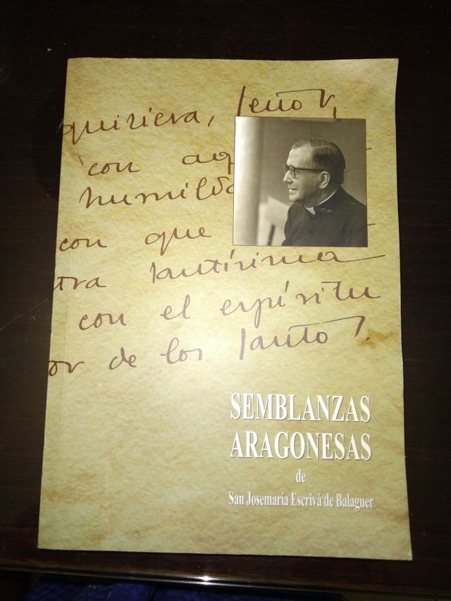 Libro: ESCRIVÁ DE BALAGUER. Semblanzas aragonesas