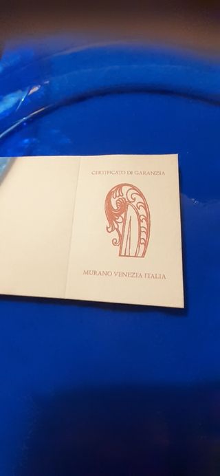 Set sottopiatti in murano