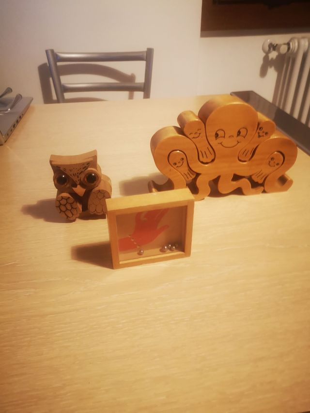 Giochini in legno