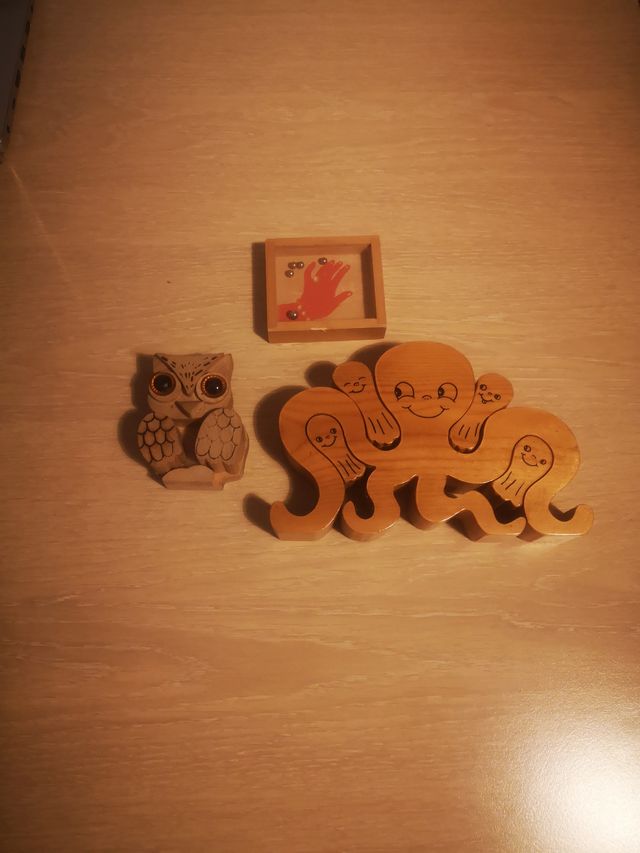 Giochini in legno