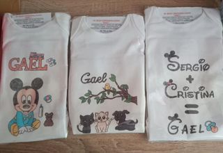 Bodys, Mochilas y Camisetas 