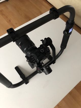 Gimbal ak2000 + dual handle grip feiyutech