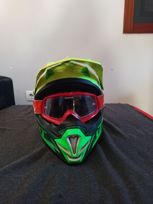 Casco da motocross