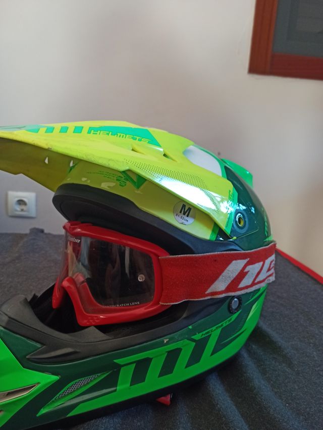 Casco da motocross