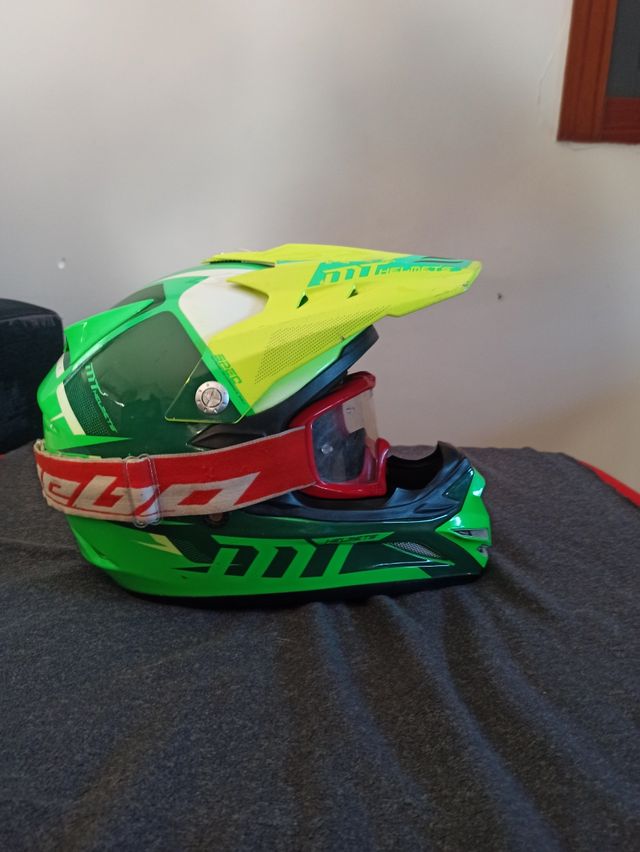 Casco da motocross
