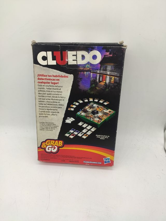 Cluedo de viaje juego de mesa 