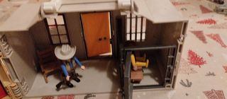 BANCO 🏦 Y CÁRCEL DE PLAYMOBIL
