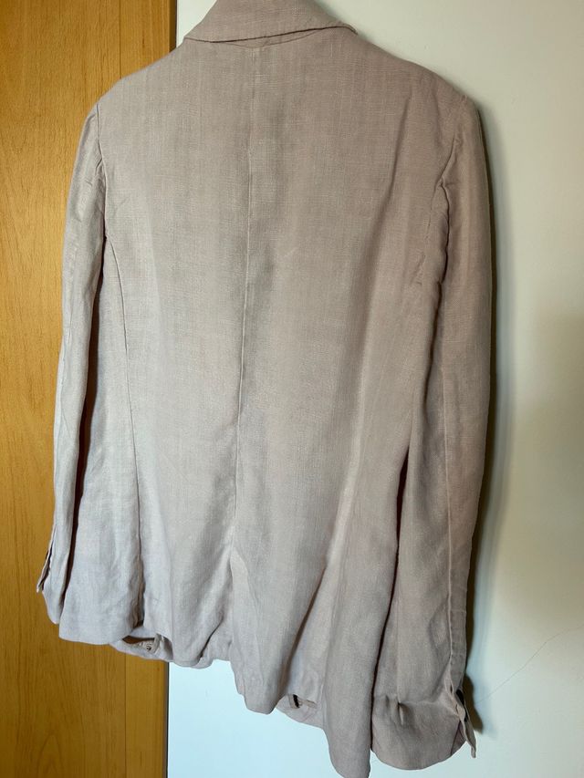 Blazer T.M nuevo 100% Lino de Zara