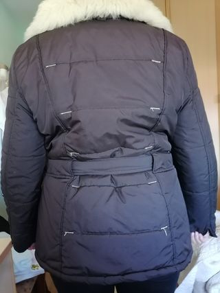 Chaqueta abrigo con pelito T48