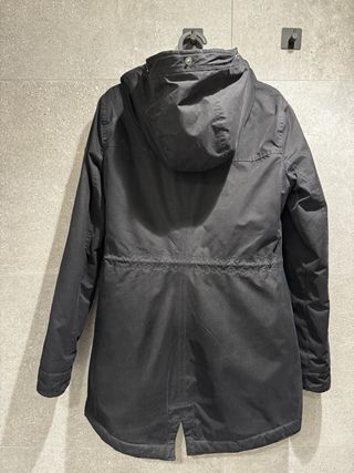 Abrigo Hollister Negro mujer talla S