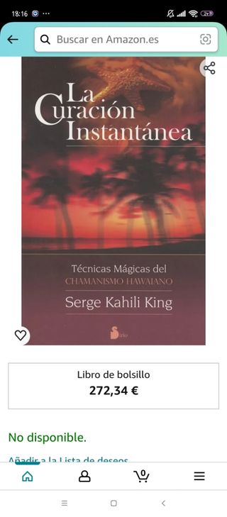 *Libro La curación instantánea 